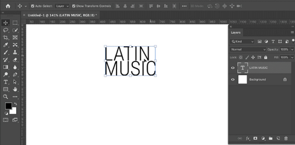 Add Text to Photoshop