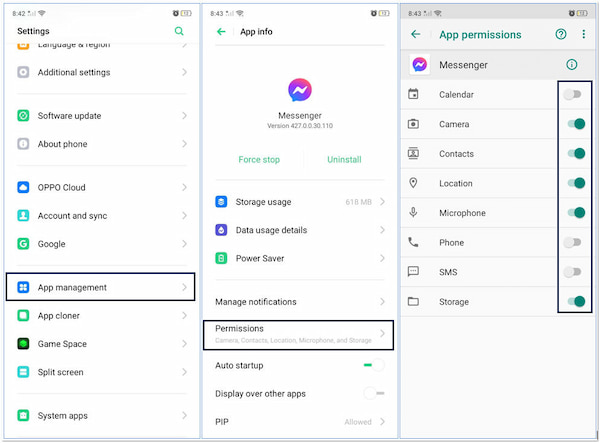 Allow App Permission