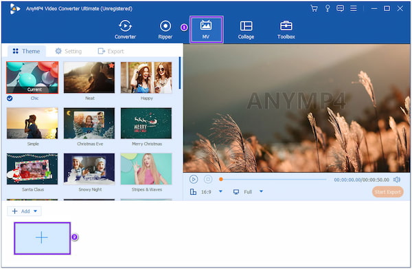 AnyMP4 Boomerang MV Add
