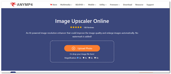 Anymp4 Resize Picture Main Interface