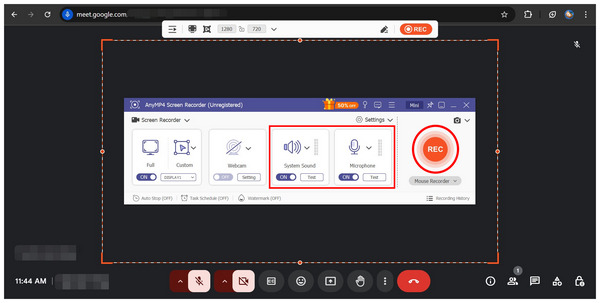 Anymp4 Screen Recorder Before Recording