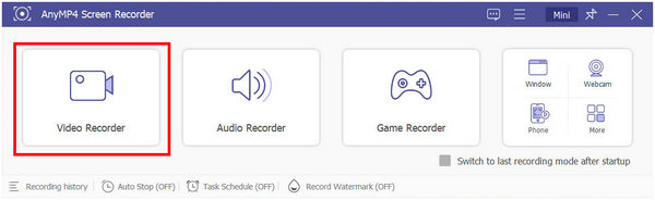 Anymp4 Screen Recorder Video Recorder