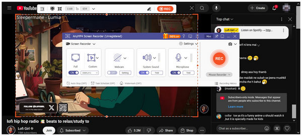 Anymp4 Screen Recorder Youtube