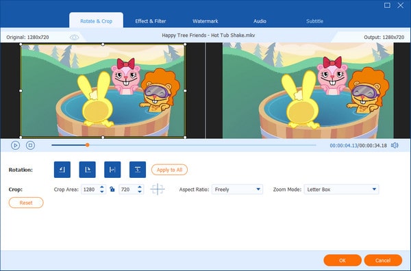 Anymp4 Video Converter Edit Video File