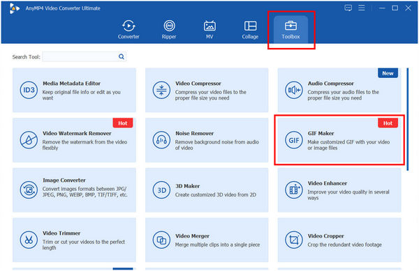 AnyMP4 Video Converter Ultimate Converter GIF converter