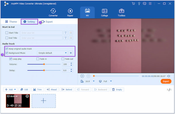 AnyMP4 Video for Instagram Music