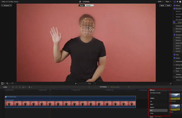 Apply Blur To Face In Final Cut Pro