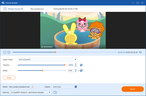 Banner Volume Booster