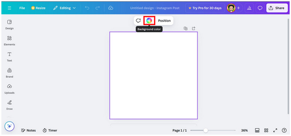 Canva Background Color