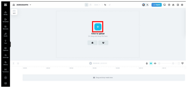 Capcut Scale Zoom Upload File