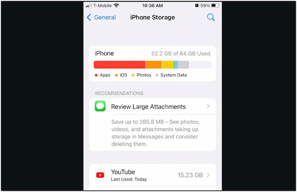 Check Phone Storage