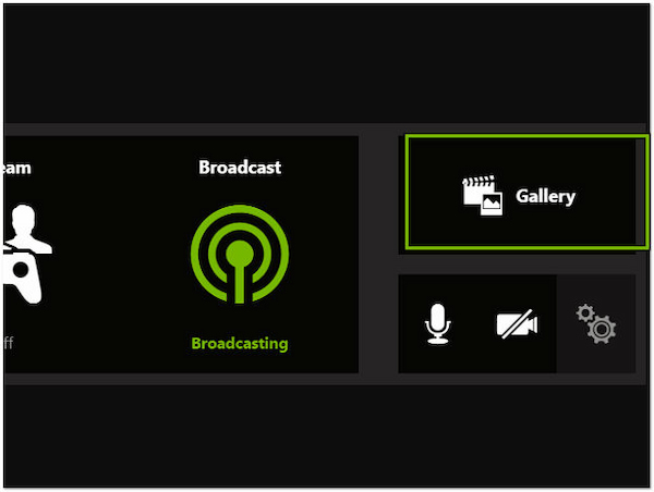 Check-recording in Gallery