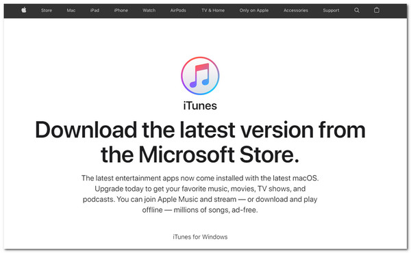 Compress Audio iTunes Website