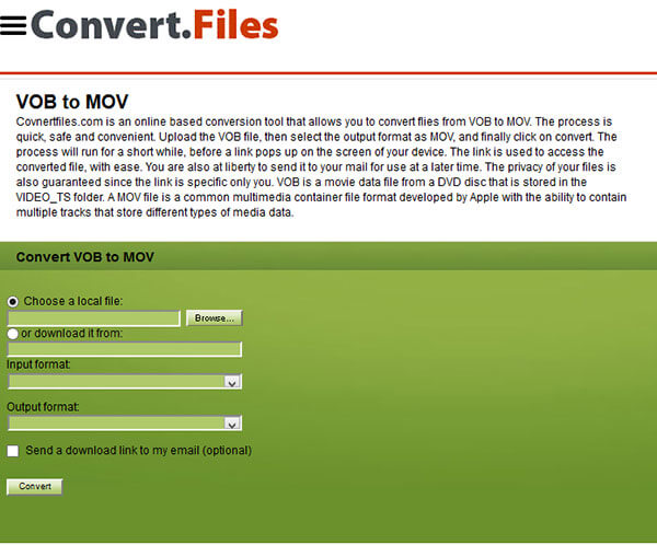 Convert files