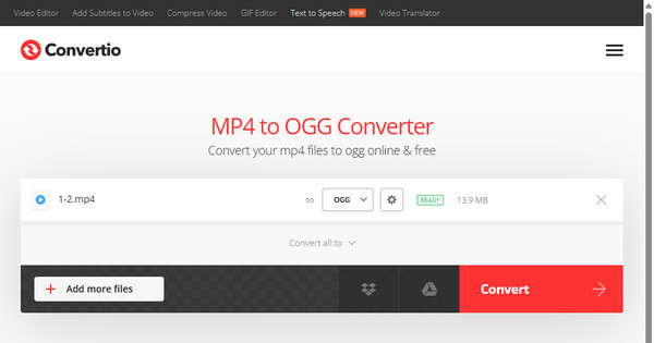 Convertio Start Convert