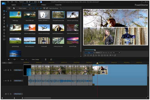 Cyberlink Powerdirector Interface