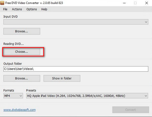 Dvdvideosoft Choose Dvd Title
