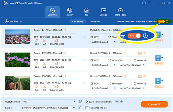 Enable gpu acceleration