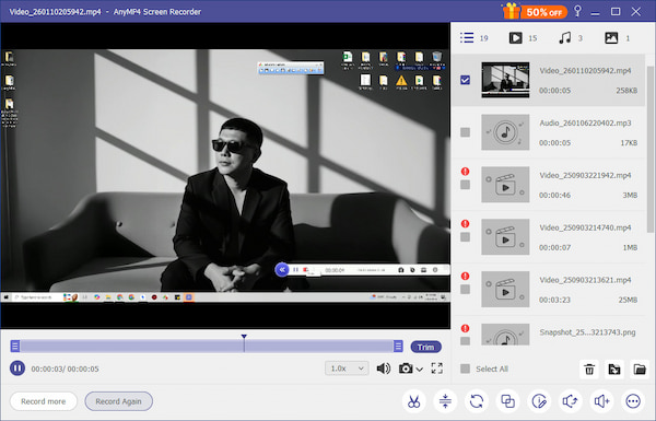 End And Edit Screen Recording