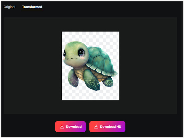 Erase BG High Quality Result