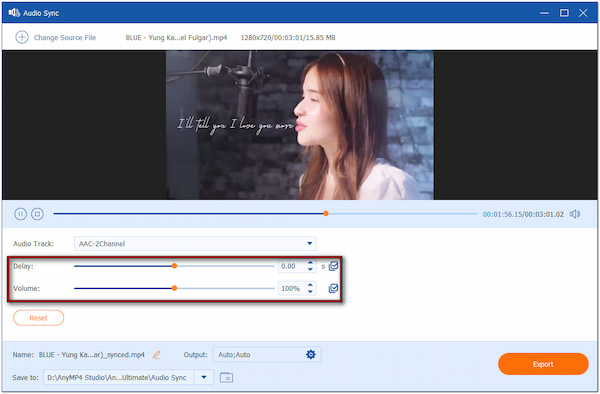Export Synchronized Audio And Video