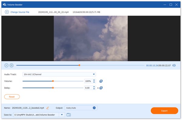 Export Speeded Video