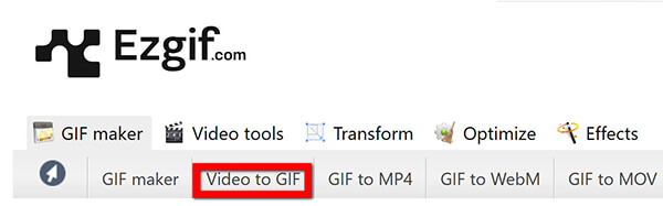 Ezgif Video to GIF