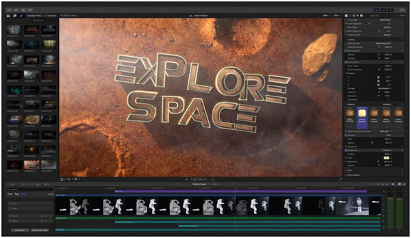 Final Cut Pro Main Interface