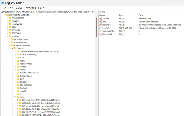 Fix Corrupted Registry Entries