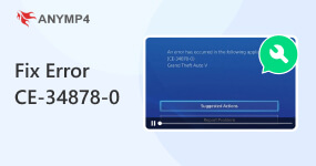 Fix Error CE 34878 0