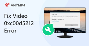 Fix Video 0xc00d5212 Error