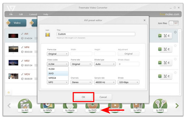 Freemake Video Converter Format Edited