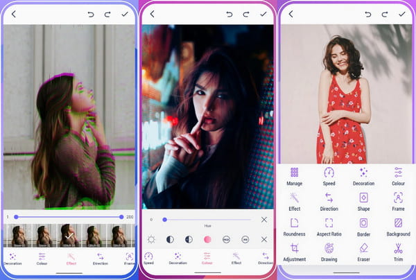 Gif Maker Efitor Interface