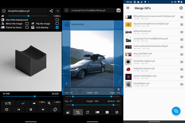 Gif Player Editor Omnigif Interface