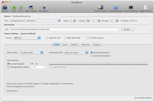 HandBrake Blu-ray Ripper Mac