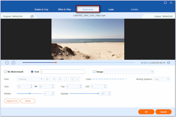 Image Text Watermark