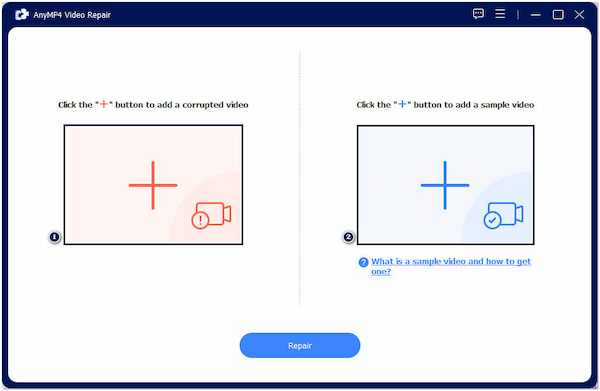 Import Corrupted and Sample Video