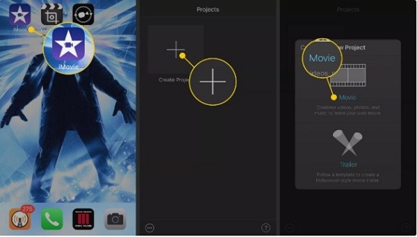Import iMovie Video iPhone