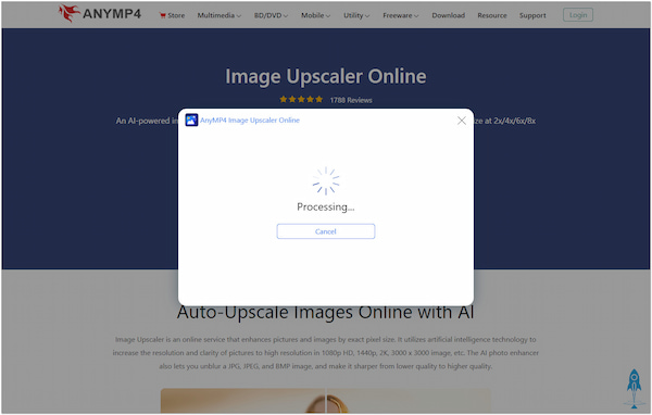 Initiate Image Enhancement Processing