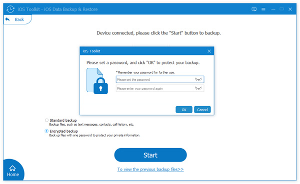 Input Encrypt Password