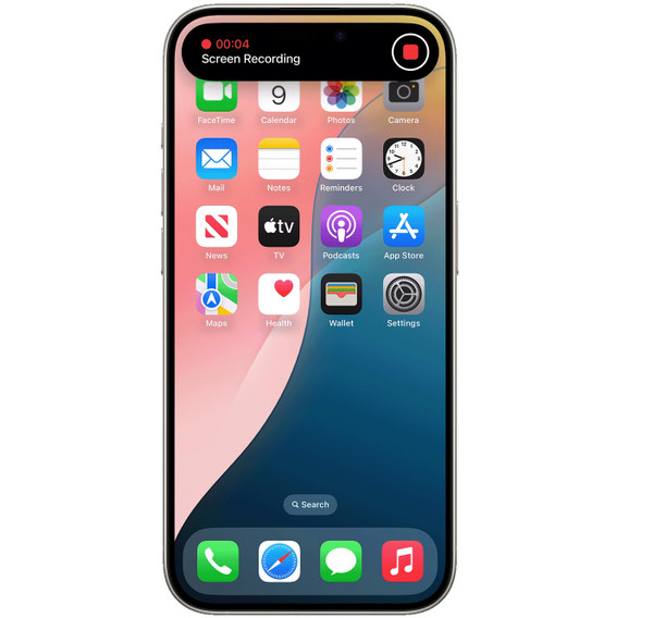 iPhone End Recording