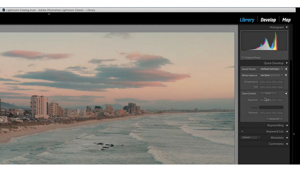 Lighroom Library Basic Edit