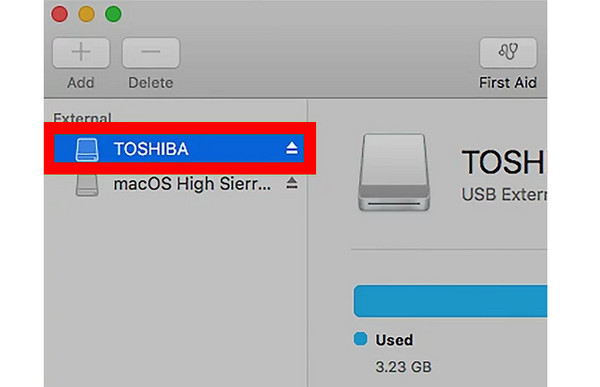 Mac Click Drive Name
