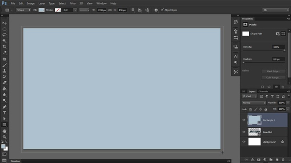 Make 3D Effect in Photoshop Shape