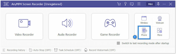 Navigate to Phone Recording