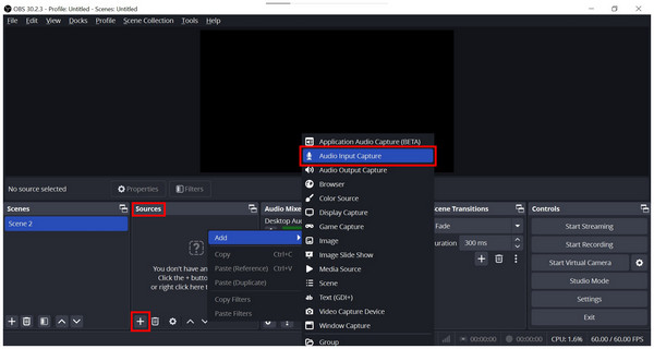 Obs Background Audio Input Capture