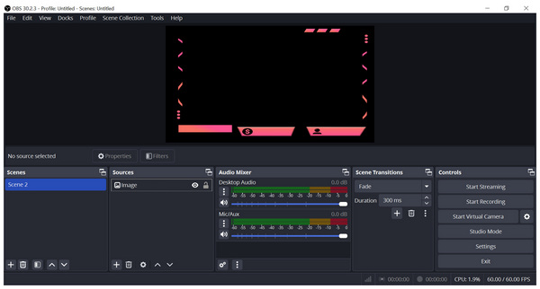 Obs Studio Interface