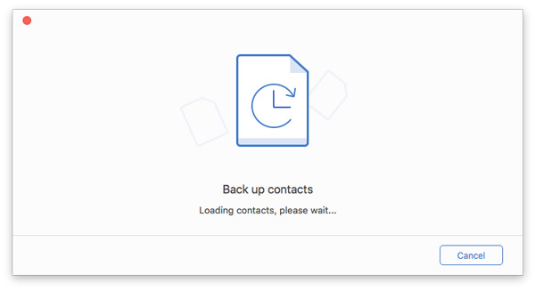 One Click Backup iOS Contacts