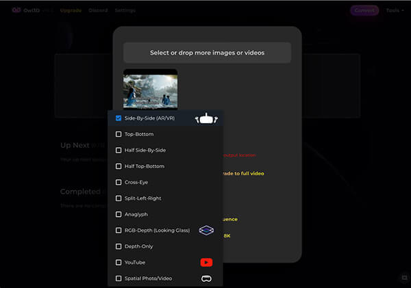 Owl3d 3d Video Converter