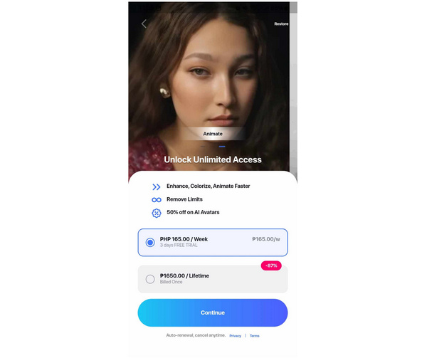 Pixelup Other Features